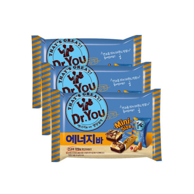 Orion Dr. You Energy Bar Mini, 200g × 3 packs