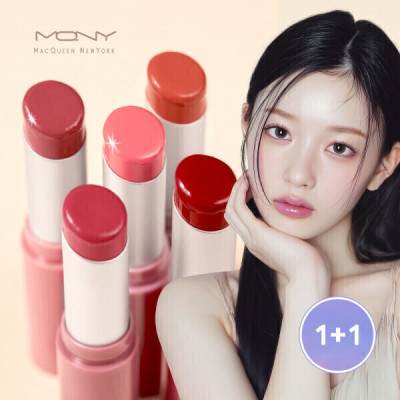 (1+1) MACQUEEN NEWYORK Glow Melting Glaze Balm 5 colors 3.5g