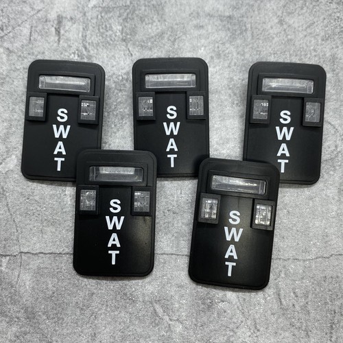 5pack SWAT Shield Blocks Accessories for Minifigures B63592