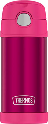 THERMOS FUNTAINER 12 Ounce Bottle, Pink