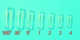 Gelatin Capsule Size 2, 1000/PK