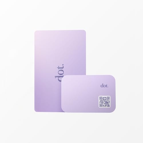 dot. Pack - Digital Business Card Starter Pack - Tap to Share - iPhone & Android Purple