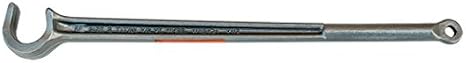 Titan valve wheel wrench, 27" Length single-end, 2" Opening