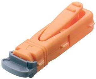 Unistik 3 Lancet Safety Needle 2.0 mm Depth 21 Gauge Push Button Activated, at 1014 - Box of 200