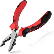 Archery Nocking Point Pliers D Loop String Clamp String-Loop Nocking Plier for Compound and Recurve Bowstring Arrow Nocks Points Installation Removal String Bowstring Maintenance,TPR Handle
