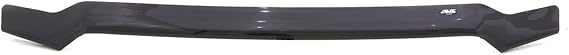 Auto Ventshade [AVS] Bugflector Hood Shield / Protector For 2019 - 2026 GMC Sierra 1500 | High Profile Bug Deflector, 1 pc. - Dark Smoke | 23959
