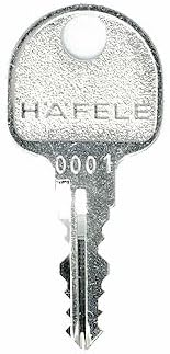 Replacement Key for Hafele 1005