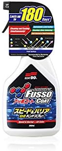 SOFT99 Fusso Coat Speed & Barrier Hand Spray 500ml | Quick detailer with Fusso Technology. Enhances water beading, gloss & paint protection on contact.