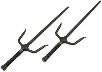 Octogan Sai - Black Finish - 21.5 inch Length