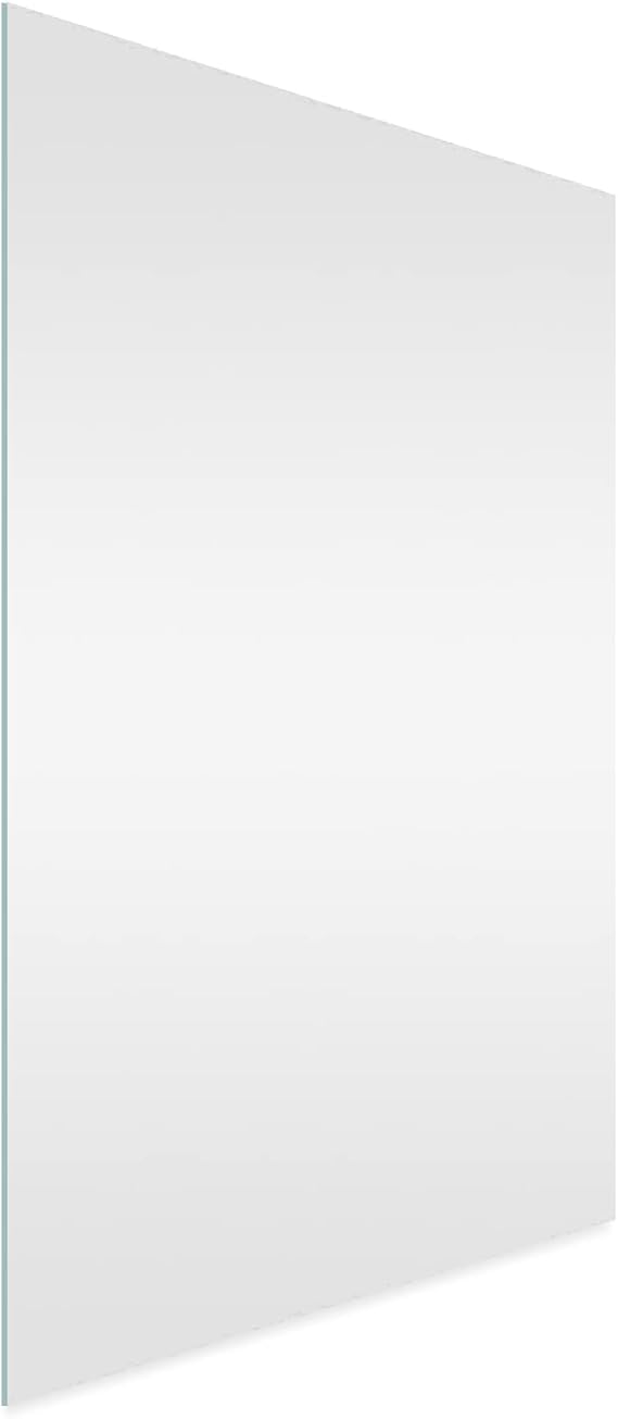 SIMON'S SHOP 8x10 Glass Replacement for Picture Frames, 2mm Thick Crystal Clear 8 by 10 inch Glass Pane