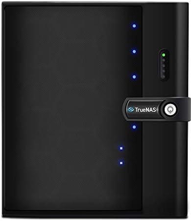 TrueNAS Mini X+ Compact ZFS Storage Server with 5+2 Drive Bays, 32GB RAM, Eight Core CPU, Dual 1/10 Gigabit Network (Diskless)...