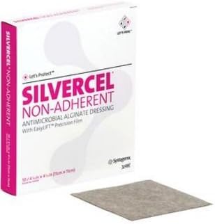 Silvercel 900404 Antimicrobial Alginate Dressing, 1 Each