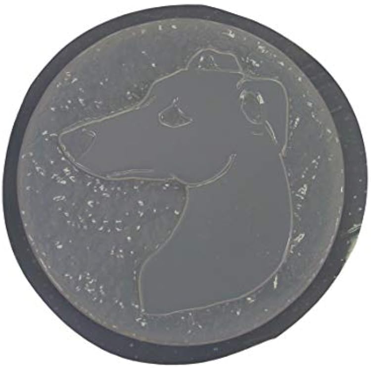 Whippet Greyhound Dog Plastic Craft Mold use with Concrete or Cement for Making Stepping Stones 1133