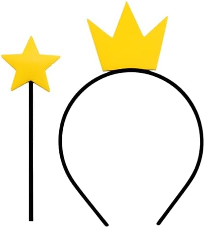 Fairy Wand and Crown Costume - Adult Womens Mens Parents Couples Teens Cosplay Halloween Costumes, 1 Pack