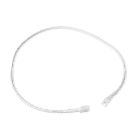 Alphacool Fan Cable 4-pin to 4-pin Extension, 60cm, White