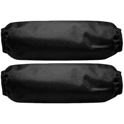 2 PCS Rear Shock Absorber Suspension Protector, 350mm Motorcycle Shock Absorber Suspension Dust Cover, Waterproof Nylon Shocks Protective Cloth for Motorcycle ATV Quad Scooter 260mm