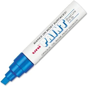 uni-ball Uni-Paint Marker, Broad Tip, Blue Ink