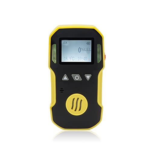 Air Quality Monitor,Air Quality Monitor Indoor, Portable Natural Gas Alarm Detetcor ABS Grip Rubber Water, Dust Explosion Proof Combustible Gas Industrial Home,for Home