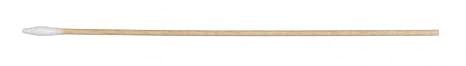 Puritan 826-WC Wood Cotton Tipped Non-Sterile Applicators/Swabs with Wood Shaft and Tapered Tip, 1/12" Diameter, 6" Overall Length (Case of 10000)