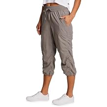 RBX Active Capri Pants for Women Joggers Stretch Lightweight Womens Casual Pant Capri with Drawstring