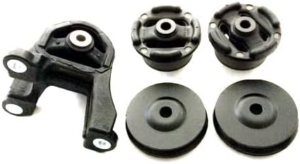 NISTO 5 Rear Differential Arm Mounting Bushing Top Support Repair Kit Compatible With Fit For 2001-2012 Honda CR-V