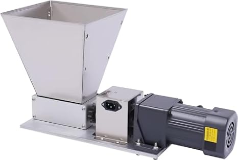 Electric Animal Feed Pellet Machine, 60W Stainless Steel Wet/Dry Grain Mill for Barley, Wheat, Rice, Corn, Coffee - Food Pellet Maker