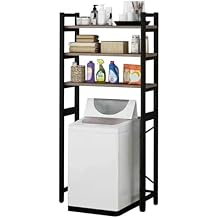 Freestanding Multi-Layer Bathroom Storage Rack with Large Capacity, Space-Saving Design, and Easy Installation