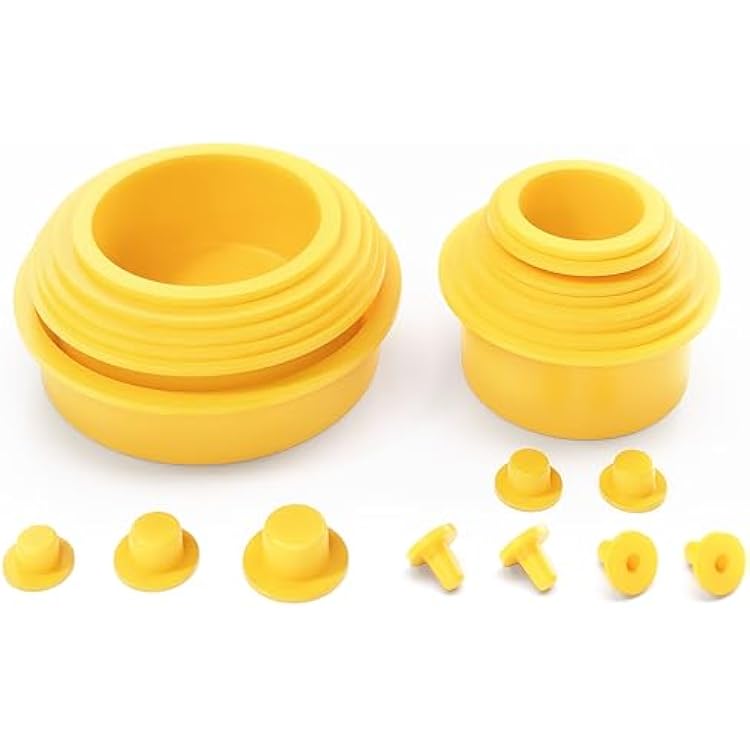 AutoLine Pro Premium Automotive Cap Plugs Kit - 23 Piece Set