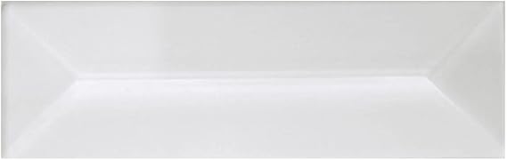 3/4"X3" REC. Clear Peaked Glass Bevel 10 Pack