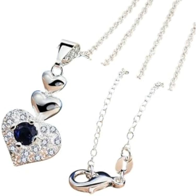 New 2026 Unisex Original 925 Sterling Silver 16-30 Inches Fine Heart Zircon Necklace for Women Herfriend Fashion Charm Wedding Gift Jewelry Par Trendy Accessories Creative for Women and Men