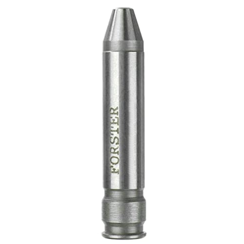 Forster Products 243 Win, 260 Rem, 7mm-08, 308 Win, 338 Fed, 358 Win, Headspace Gauge, SAAMI Dimensioned, Rimless, Hardened Steel, Precision Ground