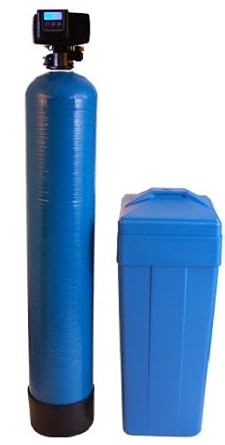 Fleck USA 5600 SXT Metered 48K Grain Water Softener Ships Loaded USA Structural Blue Mineral Tank