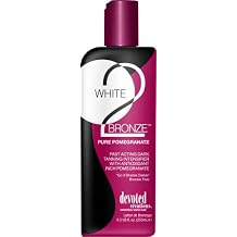 Devoted Creations WHITE 2 BRONZE PURE POMEGRANATE Lotion - 8.5 oz.