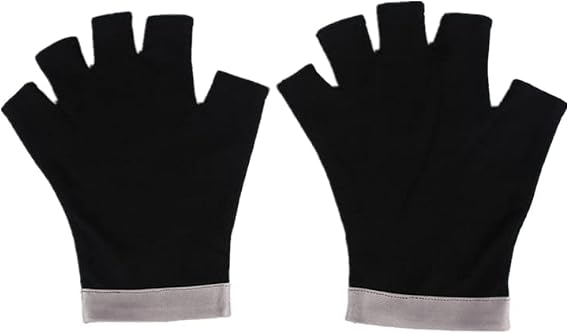 Anime SAO Cosplay Accessories Kirito Leather Belt Party Black Glove Wig, Black, Large, Black, L
