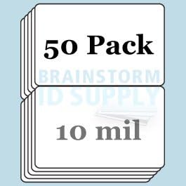 10 Mil Butterfly Pouch Laminates - 25 Pack