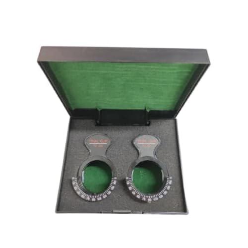 Optical 2 Set of Trial Optical Lens Piece Clip Frame Holds 1 12 Trial Lenses Optometryw Case
