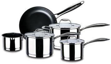 Lakeland 5-Piece Stainless Steel Pan Set