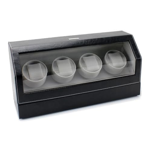 Watch Winder for Automatic Watches - Quad Watch Winders for Rolexs - Japanese Motor - Multiple Settings - Zero Magnetization