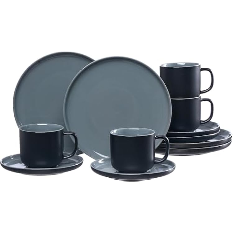 Ritzenhoff & Breker Jasper 0316605-6816bdb0 Coffee Service Set 12 Pieces Black