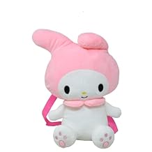Fast Forward Hello Kitty My Melody 14" Plush Backpack