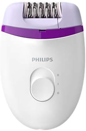 Philips BRE225/05 Satinelle Essential Kablolu Kompakt Epilatör, Mor