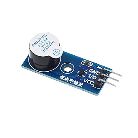 5pcs DC 3.3-5V Passive Active Low Level Trigger Buzzer Alarm Sound Module (Active)