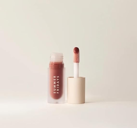 Summer Fridays Dream Lip Oil in Warm Beige & Complimentary Sheet Masque