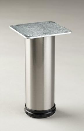 Como PMI 8" to 9" Adjustable Cabinet Leg Brushed Steel (1)