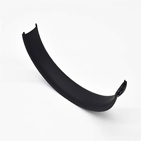 Replacement Headband Rubber Cushion Pad Parts Compatible with Beats by Dr. Dre Solo 2.0 Solo 3.0 Wireless Headphones (Black)