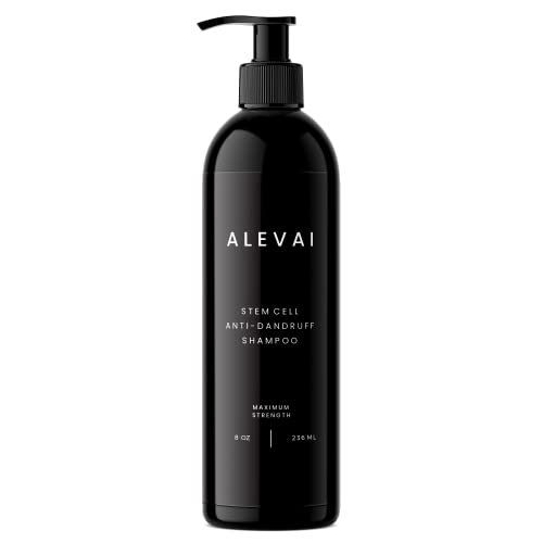 Stem Cell Anti Dandruff Shampoo | Itchy Scalp Treatment | Safe For Color & Chemically Treated Hair | 2 Percent Pyrithione Zinc | Sulfate-Free | Paraben & Phthalate Free | Vegan