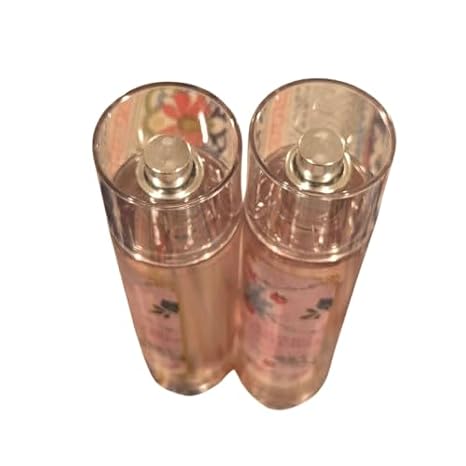 2 Pack Set Of Bath AND Body Strawberry Snowflake Fine Fragrance Mist 8fl Oz Each Bottle For Women