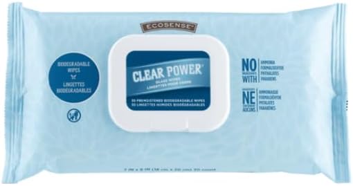 Melaleuca Clear Power Glass Wipes - 30 Count