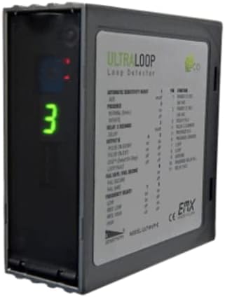 EMX Ultra-MVP-2 Two Channel Multi-Voltage Vehicle Loop Detector