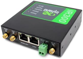 IR302 InHand Networks IR302 Industrial IoT 4G LTE VPN Cellular Router, LTE Cat 4 Without Wi-Fi, Support T-Mobile, AT&T & Verizon, UL Certification